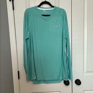 Field & Stream Light Green Men’s Long Sleeve Performance Shirt